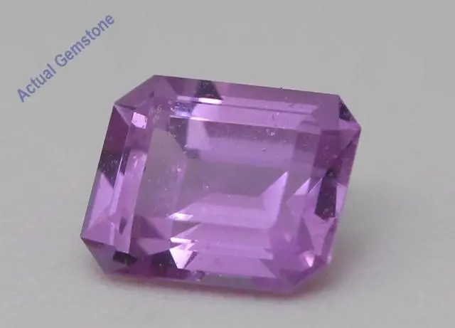 Alt view image 4 of 4 - Oval Cut Natural Mined Loose Sapphire (0.98 Ct,Pinkish Purple(Possibly Heated) Color,VS2 Clarity)