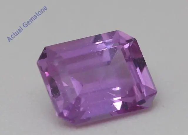 Alt view image 2 of 4 - Oval Cut Natural Mined Loose Sapphire (0.98 Ct,Pinkish Purple(Possibly Heated) Color,VS2 Clarity)