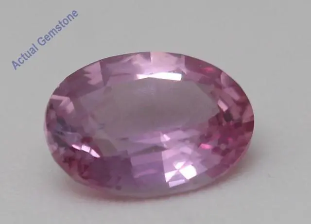 Alt view image 2 of 4 - Emerald Cut Natural Mined Loose Sapphire (1.02 Ct,Pink(Possibly Heated) Color,SI1 Clarity)