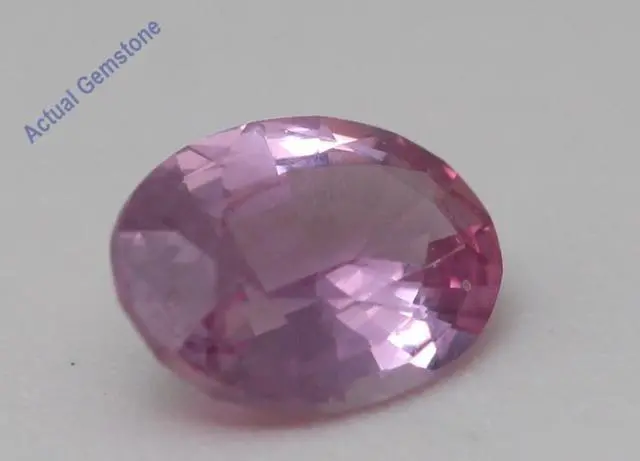 Alt view image 3 of 4 - Emerald Cut Natural Mined Loose Sapphire (1.02 Ct,Pink(Possibly Heated) Color,SI1 Clarity)