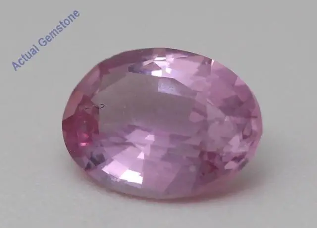 Alt view image 4 of 4 - Emerald Cut Natural Mined Loose Sapphire (1.02 Ct,Pink(Possibly Heated) Color,SI1 Clarity)