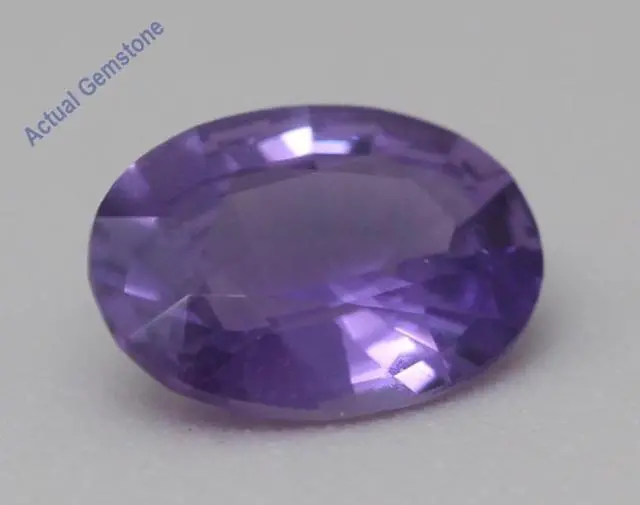 Alt view image 2 of 4 - Oval Cut Natural Mined Loose Sapphire (1.08 Ct,Pink Purple(Possibly Heated) Color,VS2 Clarity)