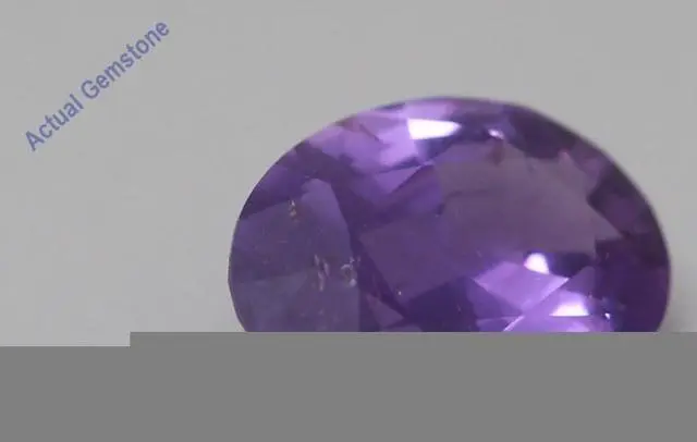 Alt view image 3 of 4 - Oval Cut Natural Mined Loose Sapphire (1.16 Ct,Purple(Possibly Heated) Color,VS2 Clarity)