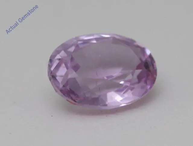 Alt view image 2 of 4 - Oval Cut Natural Mined Loose Sapphire (1.51 Ct,Purple(Possibly Heated) Color,VS2 Clarity)