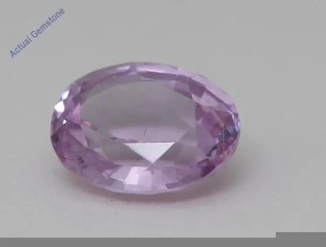 Alt view image 4 of 4 - Oval Cut Natural Mined Loose Sapphire (1.51 Ct,Purple(Possibly Heated) Color,VS2 Clarity)