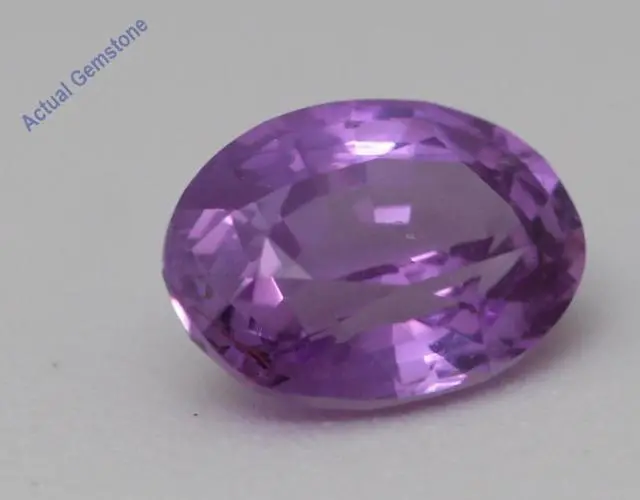 Alt view image 2 of 4 - Pear Cut Natural Mined Loose Sapphire (1.53 Ct,Purple(Possibly Heated) Color,VS2 Clarity)
