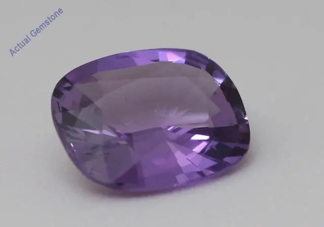 Alt view image 2 of 4 - Cushion Cut Natural Mined Loose Sapphire (1.89 Ct,Purple(Possibly Heated) Color,SI1 Clarity)