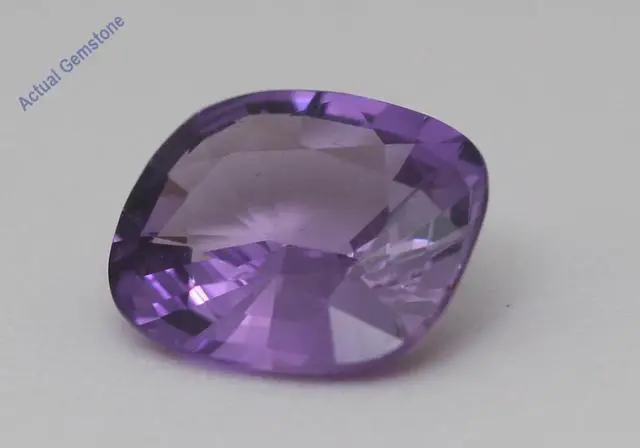 Alt view image 4 of 4 - Cushion Cut Natural Mined Loose Sapphire (1.89 Ct,Purple(Possibly Heated) Color,SI1 Clarity)