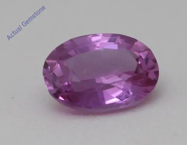 Alt view image 2 of 4 - Oval Cut Natural Mined Loose Sapphire (1.9 Ct,Pink(Possibly Heated) Color,VS2 Clarity)