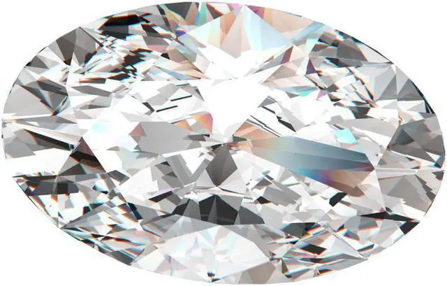 Main image of Oval Cut Loose Diamond (0.88 Ct, K, I1(Clarity Enhanced))
