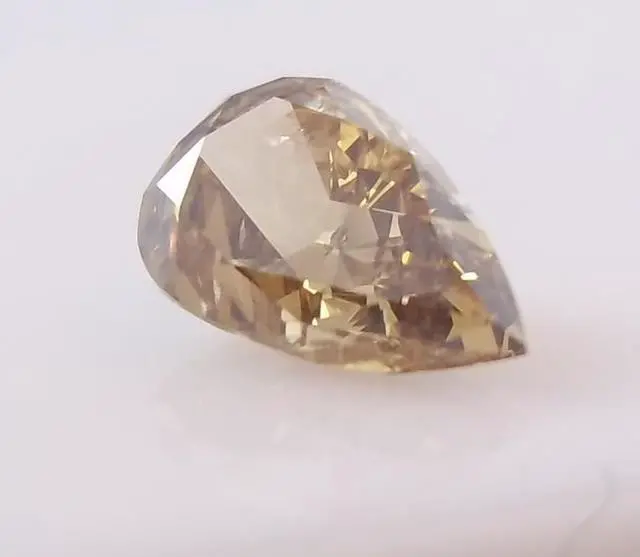 Main image of Pear Cut Loose Diamond (1.64 Ct, Natural Orange Brown, I1)
