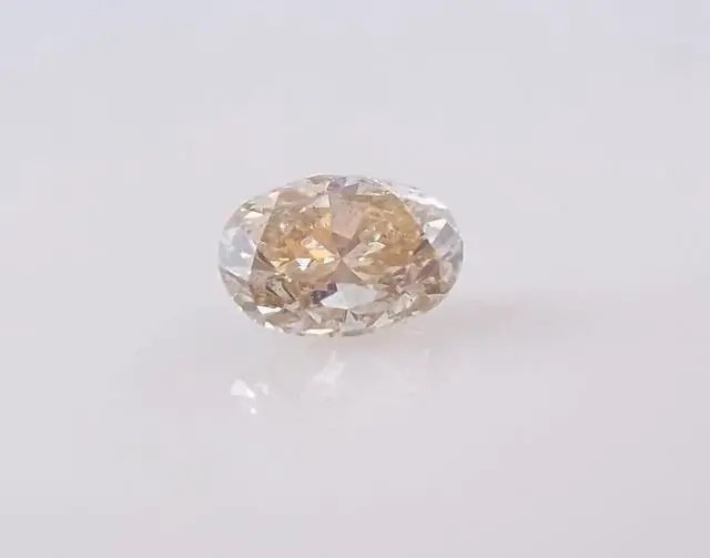 Main image of Oval Cut Loose Diamond (1.32 Ct, Natural Light Brown, I1)