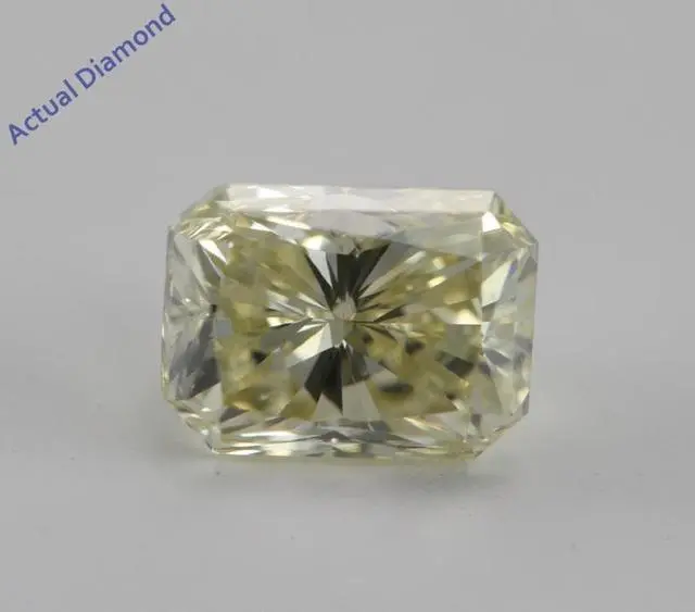Main image of Radiant Cut Loose Diamond (0.94 Ct, Natural Fancy Yellow, VS1) IGL Certified