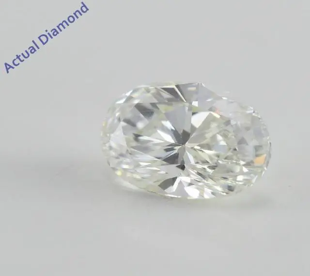 Alt view image 2 of 3 - Oval Cut Loose Diamond (0.72 Ct, I, SI1)