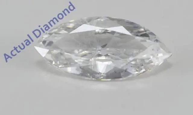 Main image of Marquise Cut Loose Diamond (0.63 Ct, G Color, I1 Clarity)
