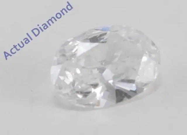 Alt view image 2 of 4 - Oval Cut Loose Diamond (0.28 Ct, F Color, SI3 Clarity)