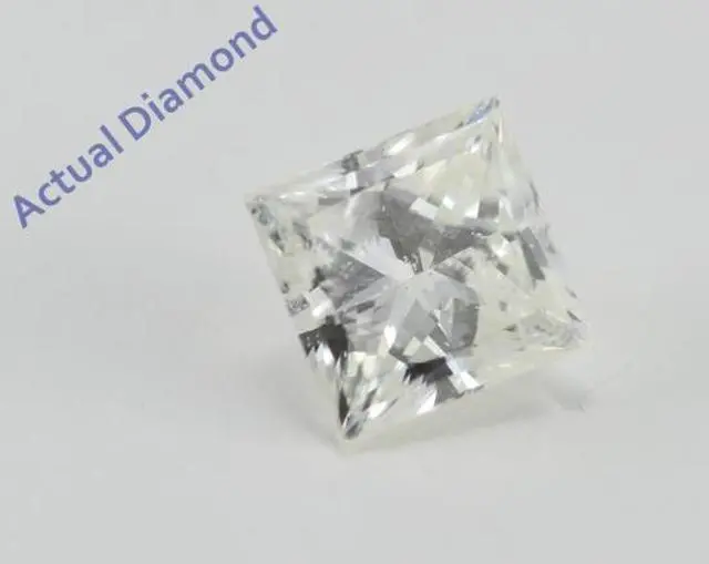 Alt view image 2 of 4 - Princess Cut Loose Diamond (0.79 Ct, I Color, I1(Clarity Enhanced) Clarity)