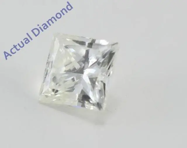 Alt view image 4 of 4 - Princess Cut Loose Diamond (0.79 Ct, I Color, I1(Clarity Enhanced) Clarity)