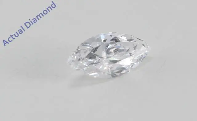 Alt view image 2 of 5 - Marquise Cut Loose Diamond (0.28 Ct, D Color, SI2 (K.M. Treated) Clarity) IGL Certified