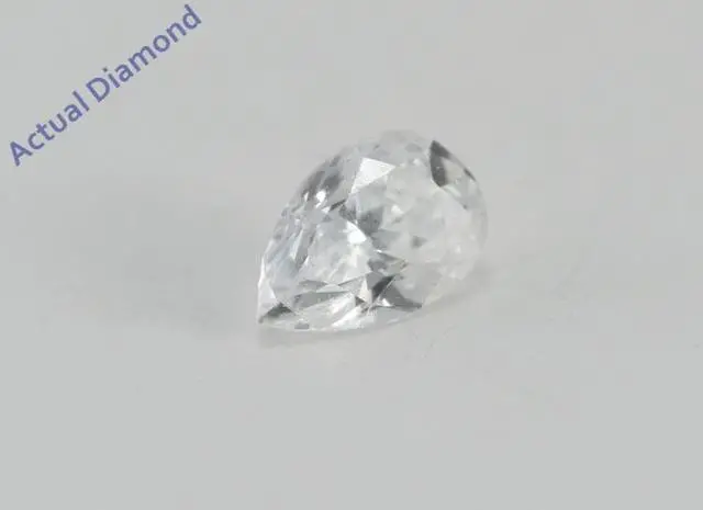 Alt view image 2 of 4 - Pear Cut Loose Diamond (0.33 Ct, D Color, VS1-VS2 Clarity) IGL Certified