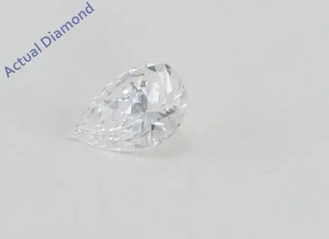 Alt view image 4 of 4 - Pear Cut Loose Diamond (0.3 Ct, E Color, VVS1 Clarity) IGL Certified