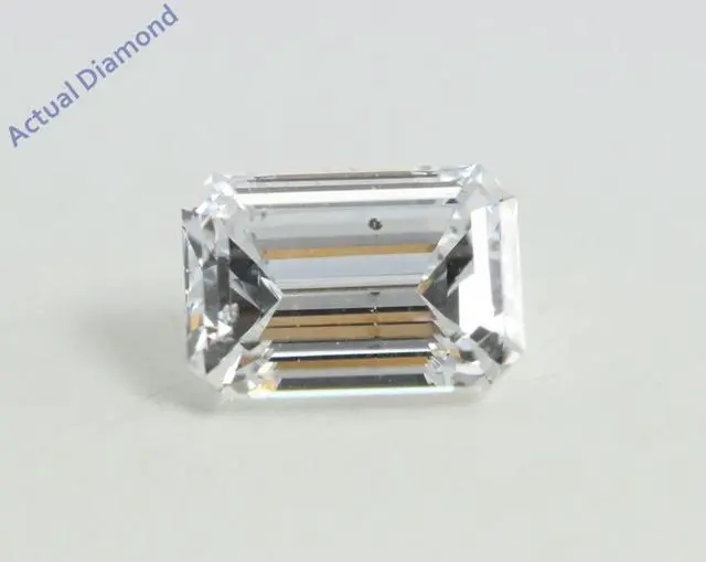 Main image of Emerald Cut Loose Diamond (0.78 Ct, D Color, SI2 Clarity) GIA Certified