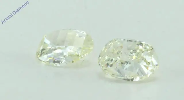 Alt view image 4 of 6 - A Pair of Oval Millennial Sunrise (Limited Edition) Cut Loose Diamonds (1.15 Ct, J-k Color, VS Clarity)