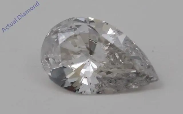 Alt view image 2 of 6 - Pear Cut Loose Diamond (0.83 Ct, H Color, si3 Clarity)