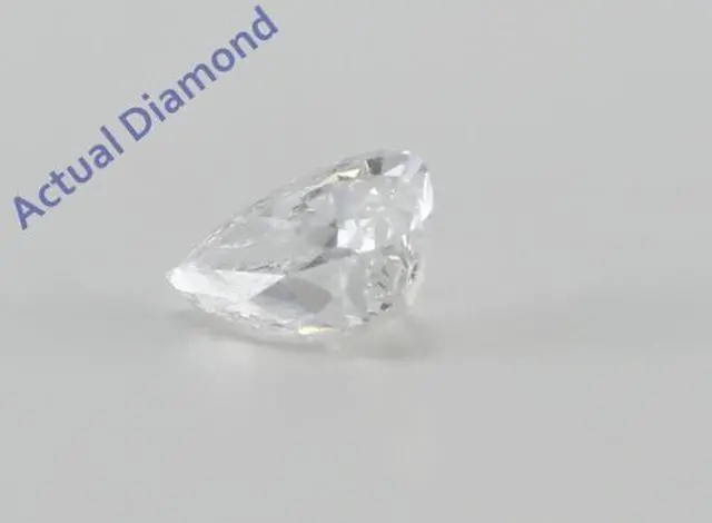 Alt view image 6 of 6 - Pear Cut Loose Diamond (0.5 Ct, F, SI1) EGL Certified