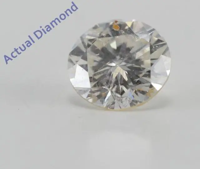 Alt view image 2 of 5 - Round Cut Loose Diamond (0.47 Ct, I ,I1(Clarity Enhanced))