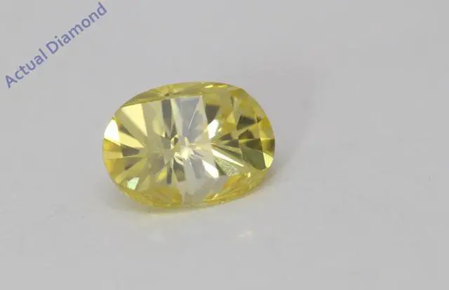 Alt view image 4 of 4 - Millennial Sunrise (Branded Shape) Diamond Pendant 14k Yellow Gold (0.56 Ct Yellow(Irradiated) VS Clarity)