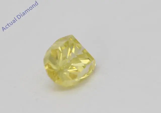 Alt view image 3 of 4 - Oval Millennial Sunrise (Limited Edition) Cut Loose Diamond 0.61 Ct,Yellow Irradiated Color,VS Clarity