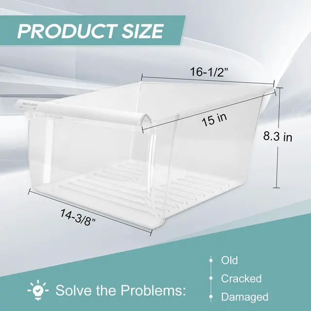 Main image of Whirlpool 2188656 Crisper Drawer (2nd from bottom)