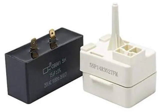 Main image of OEM Whirlpool W10613606 Start Device & Run Capacitor Kit