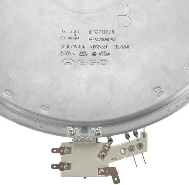Alt view image 2 of 2 - Whirlpool WPW10189281 / W10189281 11.75" Radiant Element
