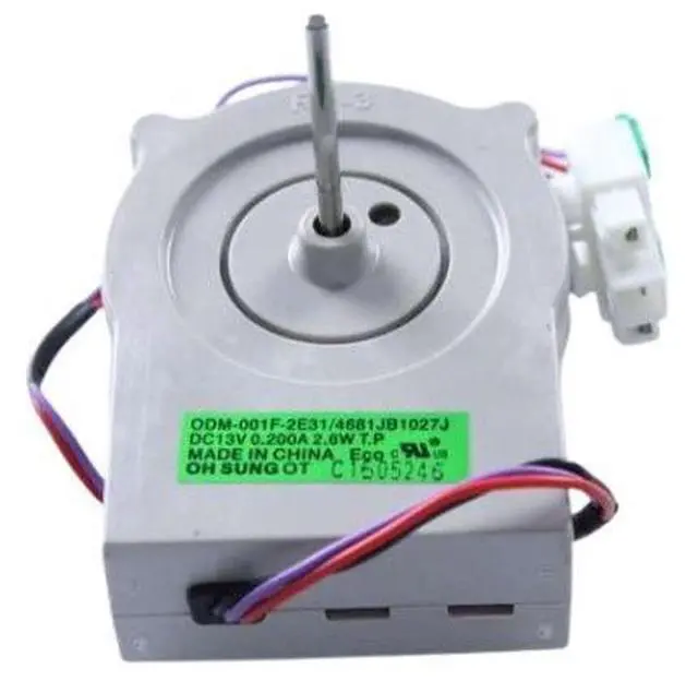 Alt view image 2 of 2 - LG 4681JB1027J OEM Refrigerator DC Fan Motor