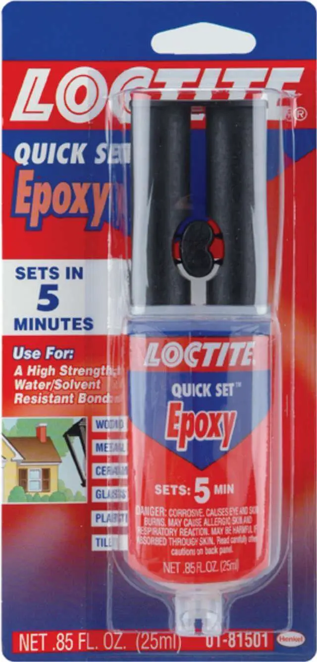 Alt view image 2 of 2 - Henkel Corp 1395391 Quick Epoxy-.85OZ QUICK EPOXY