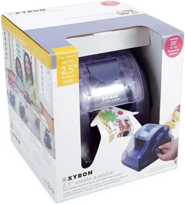 Alt view image 3 of 8 - Xyron XRN250 Xyron 250 Create-A-Sticker Machine
