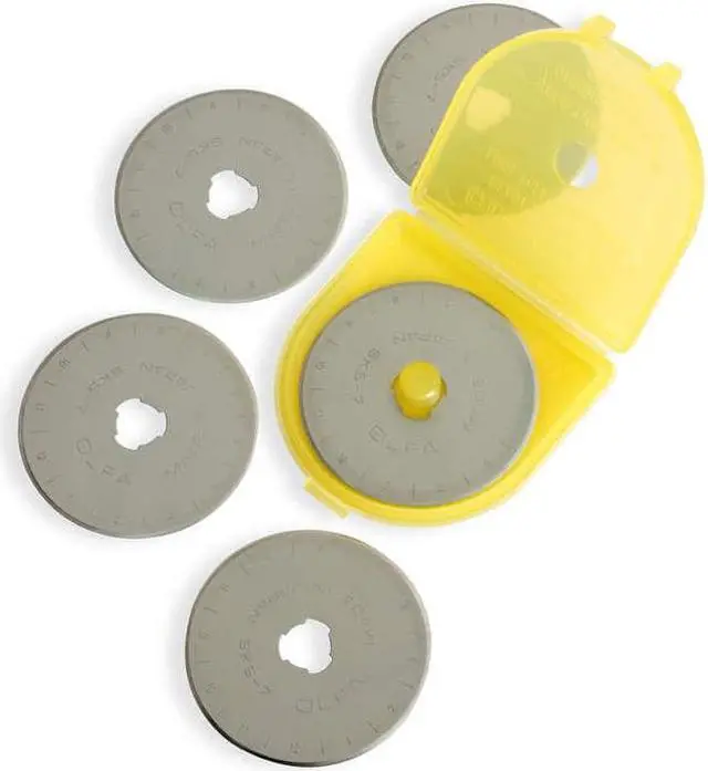 Alt view image 4 of 8 - Rotary Straight Blade,45mm W, PK5 OLFA RB45-5