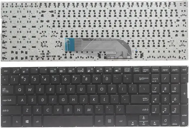 Main image of New New Laptop Replacement US Black Keyboard for ASUS TP500 TP500L PN:0KNB0-610JUS00 0KNB0-610JUK00 Without Frame