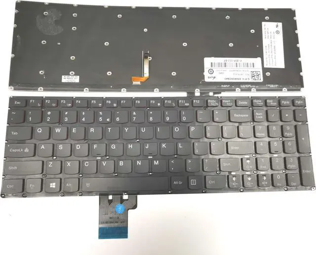 Main image of US New Backlit Keyboard IBM Lenovo Ideapad Y50-70 Y50-70A Y50-70AM-IFI Y50-70AS-ISE Y70 Y70-70T 25215987 25215956 Y50-80 Y50-80 U530 U530P 25213201 T6B2-US AELZBU00210 NSK-BFPBQ