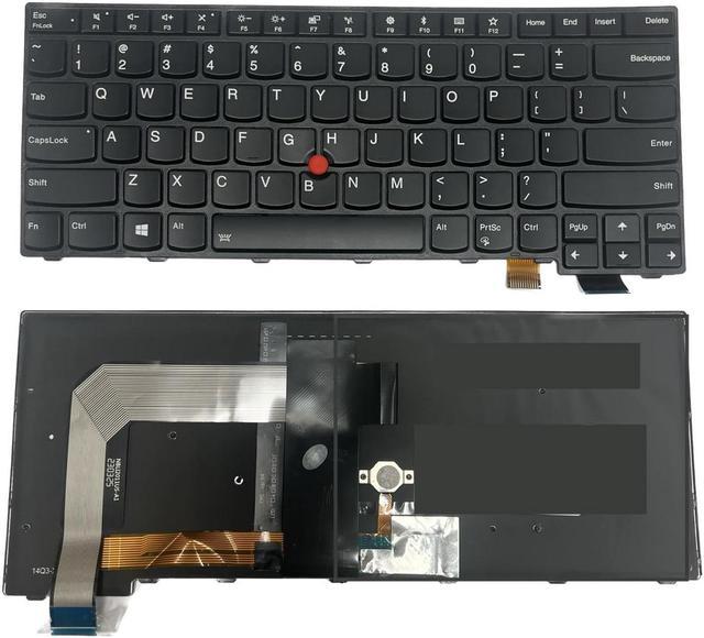 LIXSUNTEK Laptop Replacement US Layout Backlit Keyboard for Lenovo