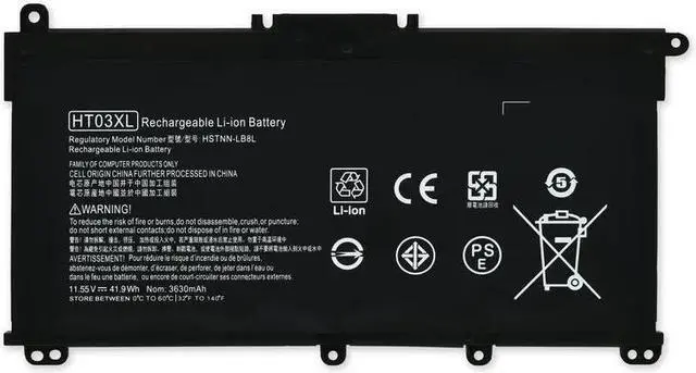 Main image of New HT03XL Battery for HP Pavilion L11421-2C2 L11119-855 15-CS 15-DA replacement