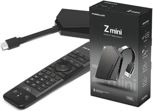 Main image of NEW 2024 Formuler Z Mini 4K Android 2GBRAM / 8GB DUAL WIFI WITH BLUETOOTH REMOTE with LIXSUNTEK® Ethernet Cable