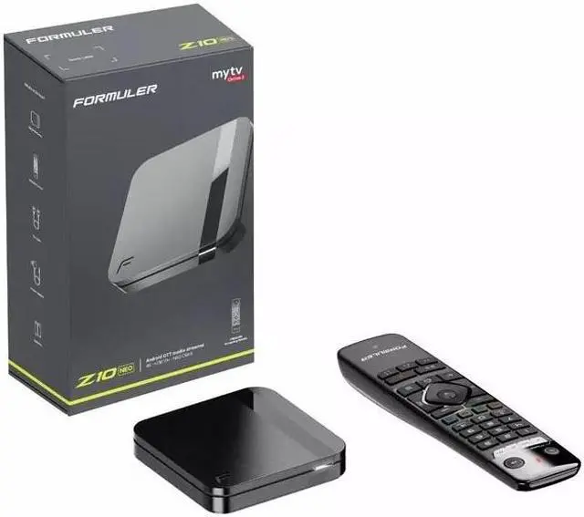 Main image of NEW 2024 Formuler Z10 NEO Android 10 4K UHD Single Band Wi-Fi 2GB Ram 4GB ROM HDR WIFI+Free LIXSUNTEK® Cable