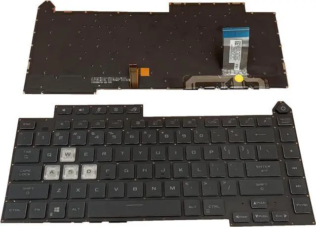 Main image of LIXSUNTEK Replacement Keyboards G513 US Version Backlit Laptop Keyboard for ASUS ROG Strix G15 G513Q G513QM G513QY GL543 0KBR0-4810US00 4812US00 4814US00
