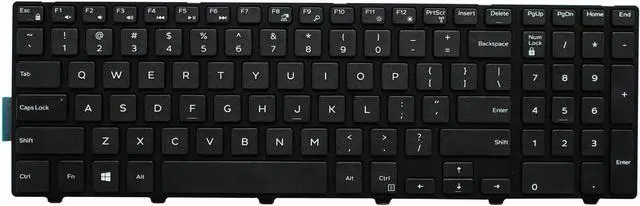 Alt view image 3 of 3 - LIXSUNTEK Replacement No Backlight Keyboard for Dell Inspiron 15 3000 3541 3542 3543 3552 3553 3558 3559/15 5000 5542 5543 5545 5547 5548 5552 5557 5558 5559/17 5000 5748 5749 5755 5758 5759 Laptop