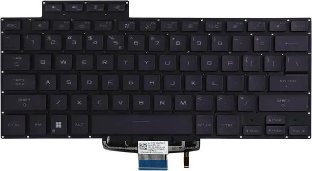 Main image of LIXSUNTEK Keyboard with Backlight Replacement for ASUS ROG Zephyrus GU603 GU603H GU603HE GU603HM GU603HR GU603Z GA503 GA503Q GA503QS GA503QR GA503QM M16 G16 M15 G15 Series Laptop US Layout Backlit