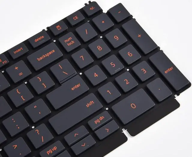 Alt view image 3 of 3 - LIXSUNTEK Replacement Keyboard for Dell G15 5510 5511 5515 & G15 5520 5521 5525 Series Game Laptop, Dell G15 5510 5511 5515 Replacement Keyboard with Backlit Red Frame US Layout