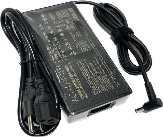 Alt view image 2 of 3 - 240W ADP-240EB B 20V 12A AC Adapter Power Supply for ASUS ROG 15 GX550LXS RTX2080 S15 S17 G15 G513 GX550LXS RTX2080 G733QM G733QR G733QS G733QSA RTX2080 Laptop Charger